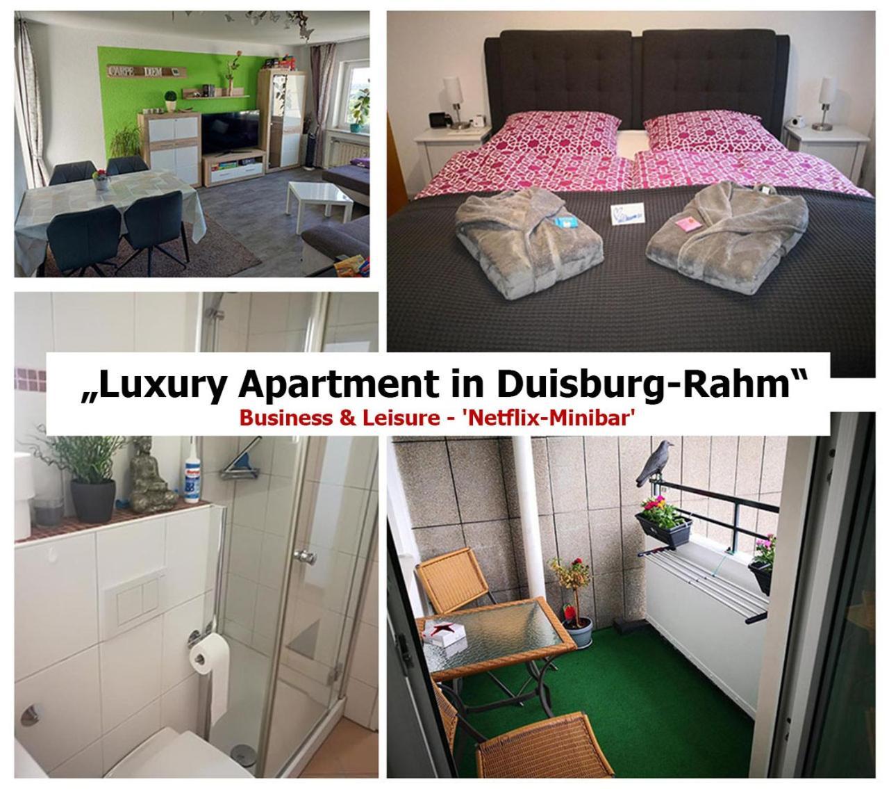 Luxury Apartment In Duisburg-Rahm - Business & Leisure - 'Netflix-Minibar' Luaran gambar